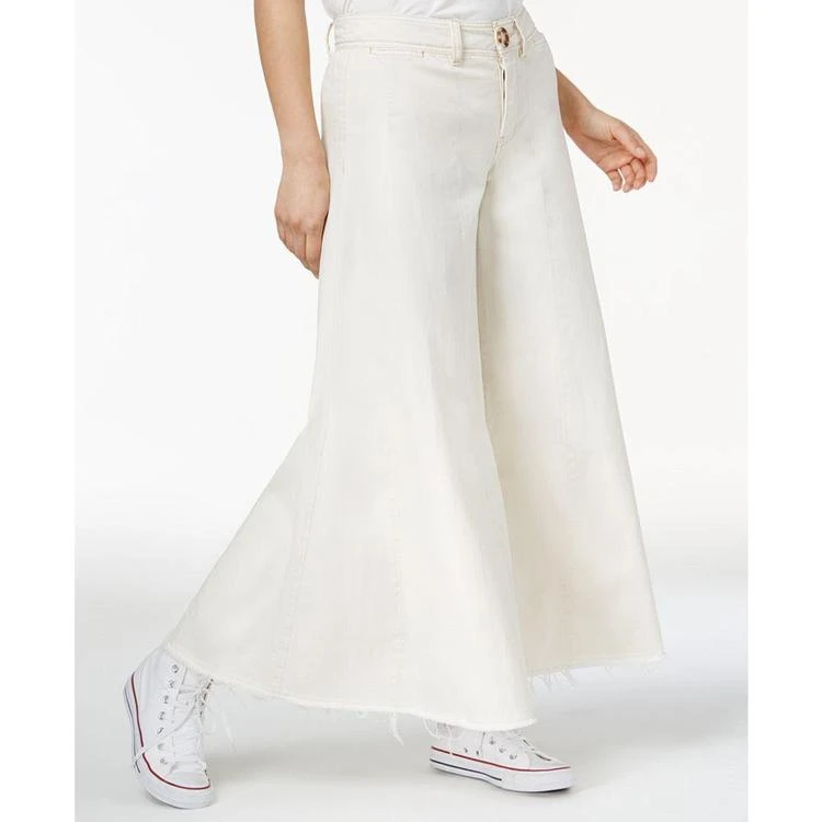 商品Free People|Run Through Moss Cotton Wide-Leg Jeans,价格¥240,第2张图片详细描述