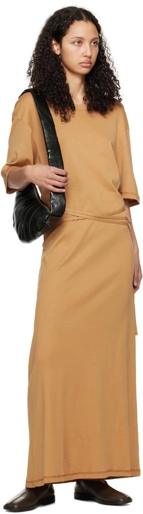 商品Lemaire|Orange Belted Midi Dress,价格¥3070,第4张图片详细描述