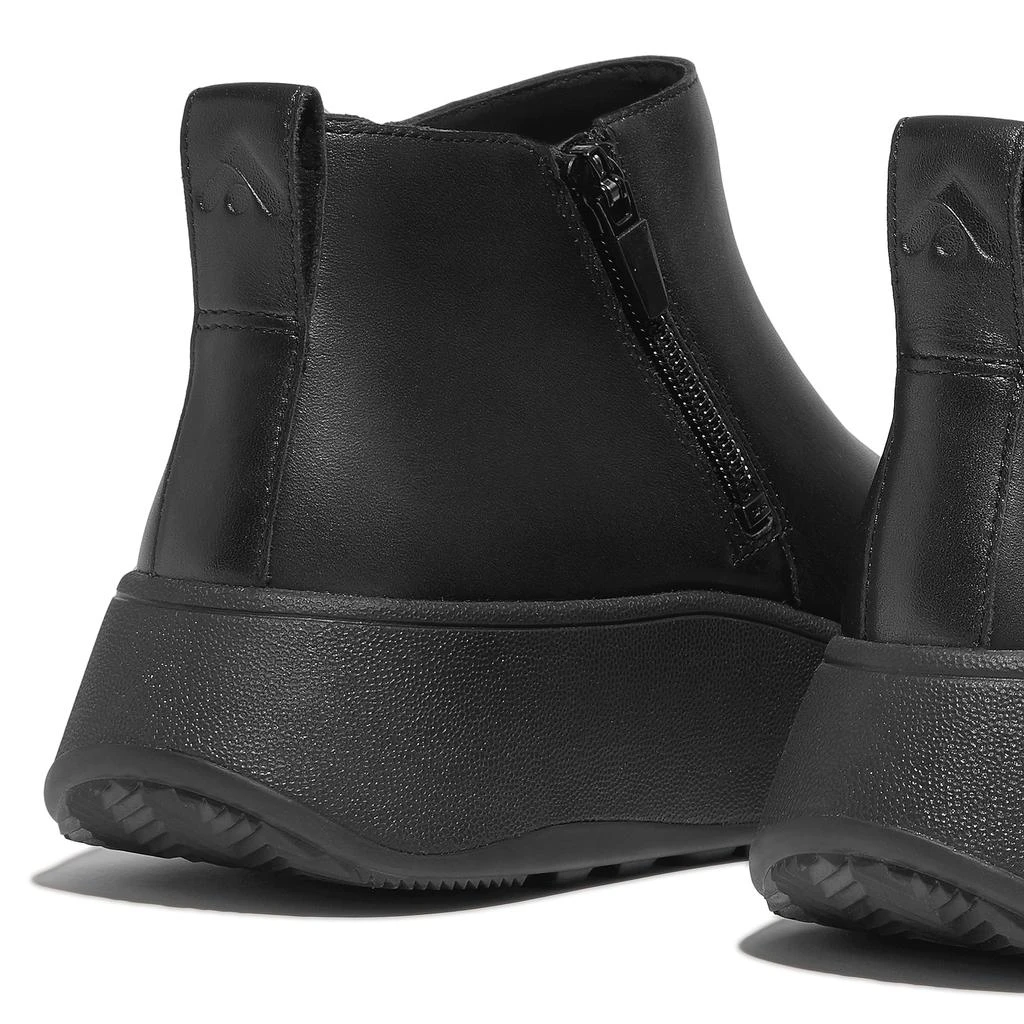 商品FitFlop|F-Mode Leather Flatform Zip Ankle Boots,价格¥876,第5张图片详细描述