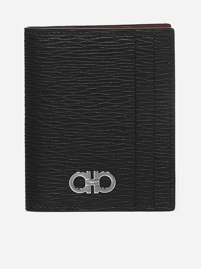 商品Salvatore Ferragamo|Gancini leather bifold wallet,价格¥2048,第1张图片