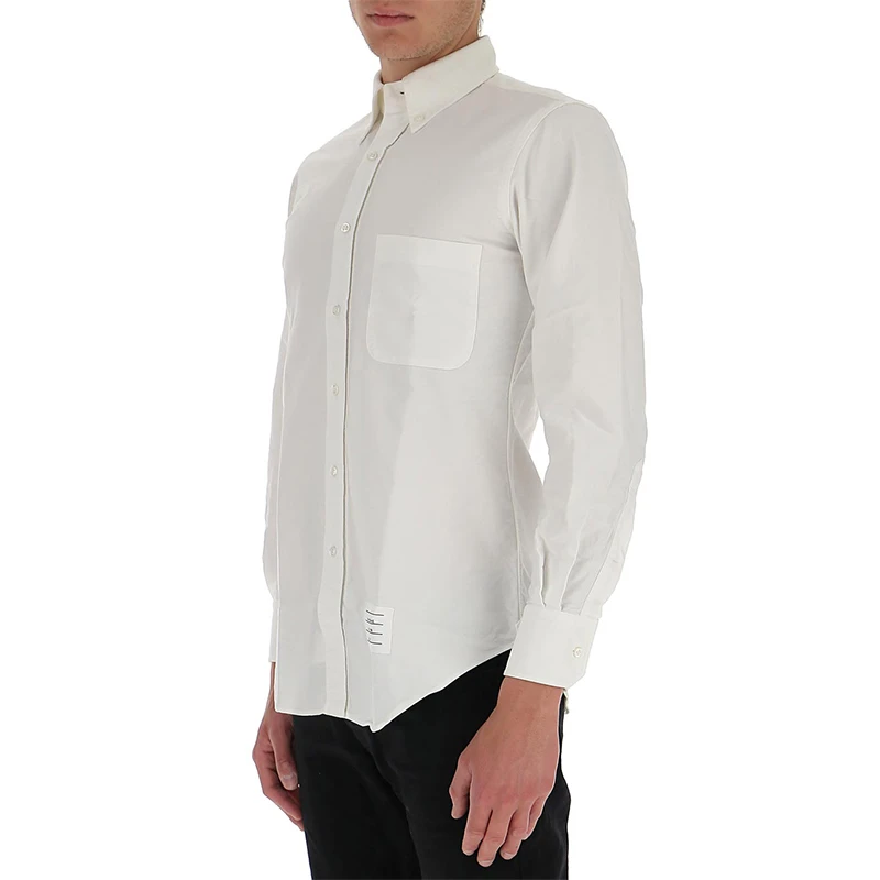 THOM BROWNE 白色男士衬衫 MWL010E-06177-100 商品
