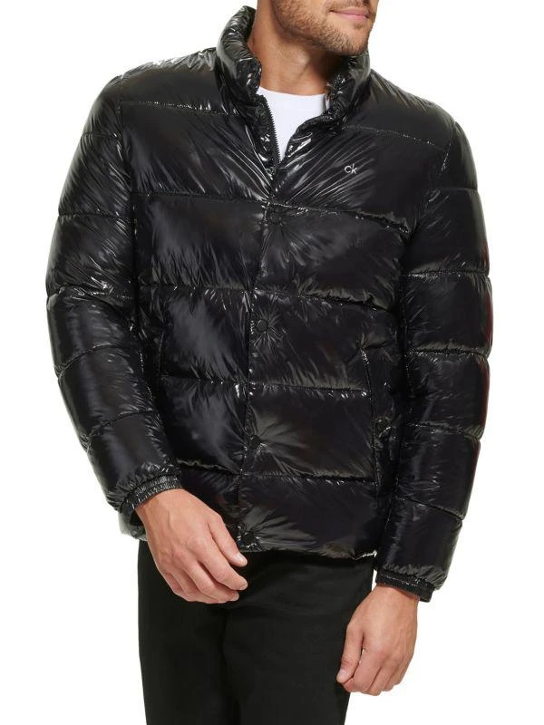 商品Calvin Klein|Sheen Water-Resistant Down Puffer Jacket,价格¥1218,第1张图片