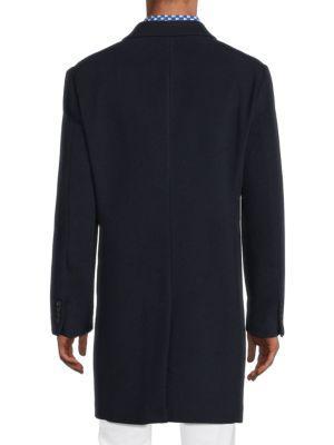 商品Tommy Hilfiger|Addison Wool Blend Overcoat,价格¥1114,第4张图片详细描述