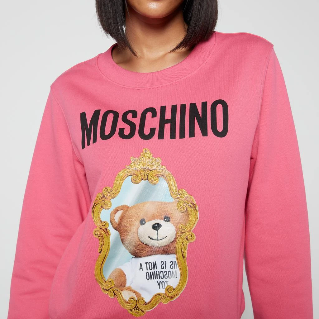 商品Moschino|Moschino Bear Cotton-Jersey Sweatshirt,价格¥660,第4张图片详细描述