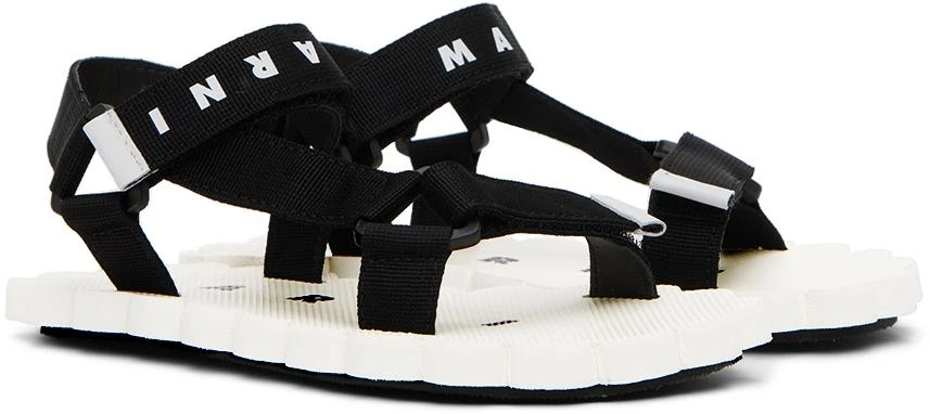 商品Marni|Kids Black Trekking Sandals,价格¥569,第4张图片详细描述