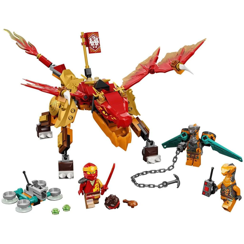 商品The Hut|LEGO NINJAGO: Kais Fire Dragon EVO Toy Figure Set (71762),价格¥250,第2张图片详细描述