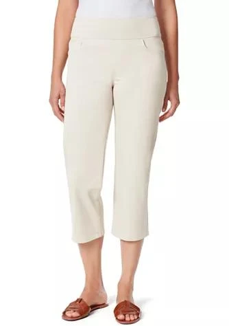 商品Gloria Vanderbilt|Vanderbilt Womens Amanda Pull On Capris,价格¥271,第1张图片