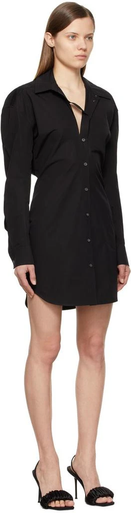 商品Alexander Wang|Black Detached Collar Shirt Dress,价格¥1584,第2张图片详细描述
