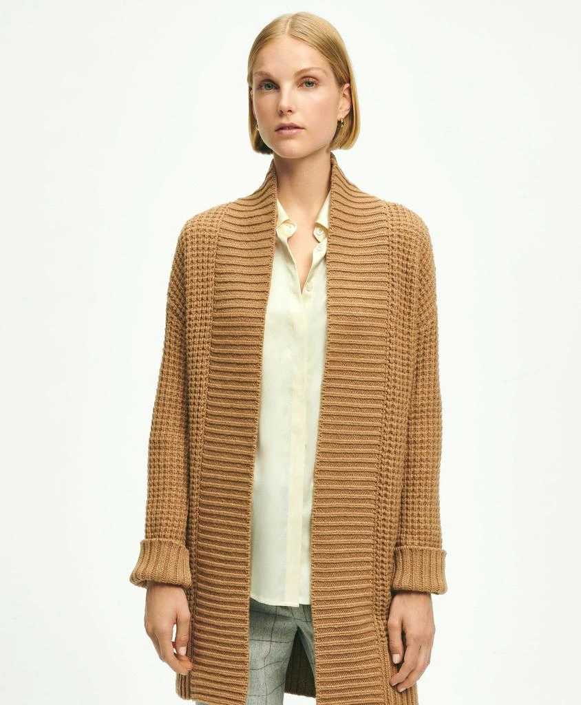 Camel Hair Open Front Cardigan 商品