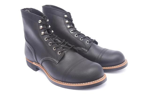 商品Red Wing|Red Wing Iron Ranger Boots - Black Harness,价格¥2782,第1张图片