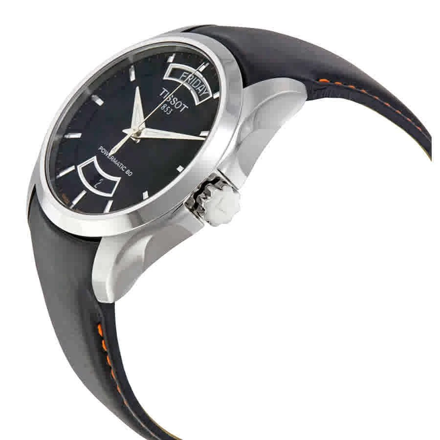 商品Tissot|男式 天梭 Couturier系列 自动黑色表盘手表,价格¥1870,第2张图片详细描述