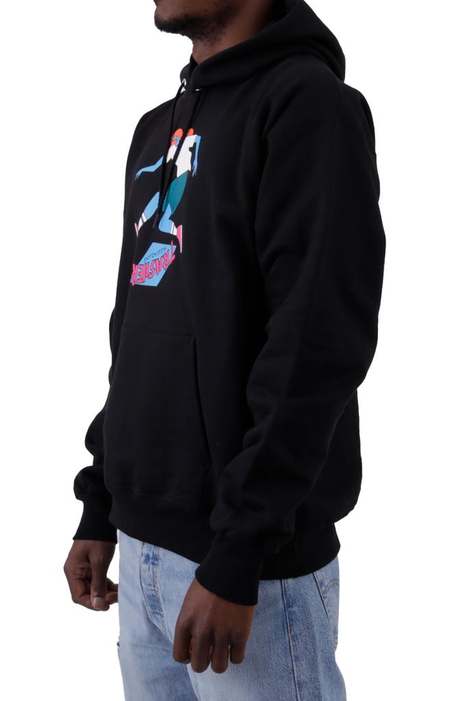 Trasher Tre Pullover Hoodie - Black商品第2张图片规格展示