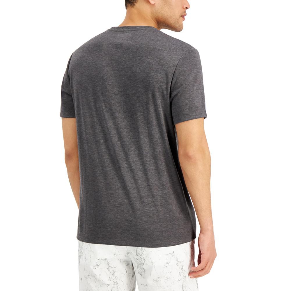 Men's Travel Stretch V-Neck T-Shirt, Created for Macy's商品第2张图片规格展示