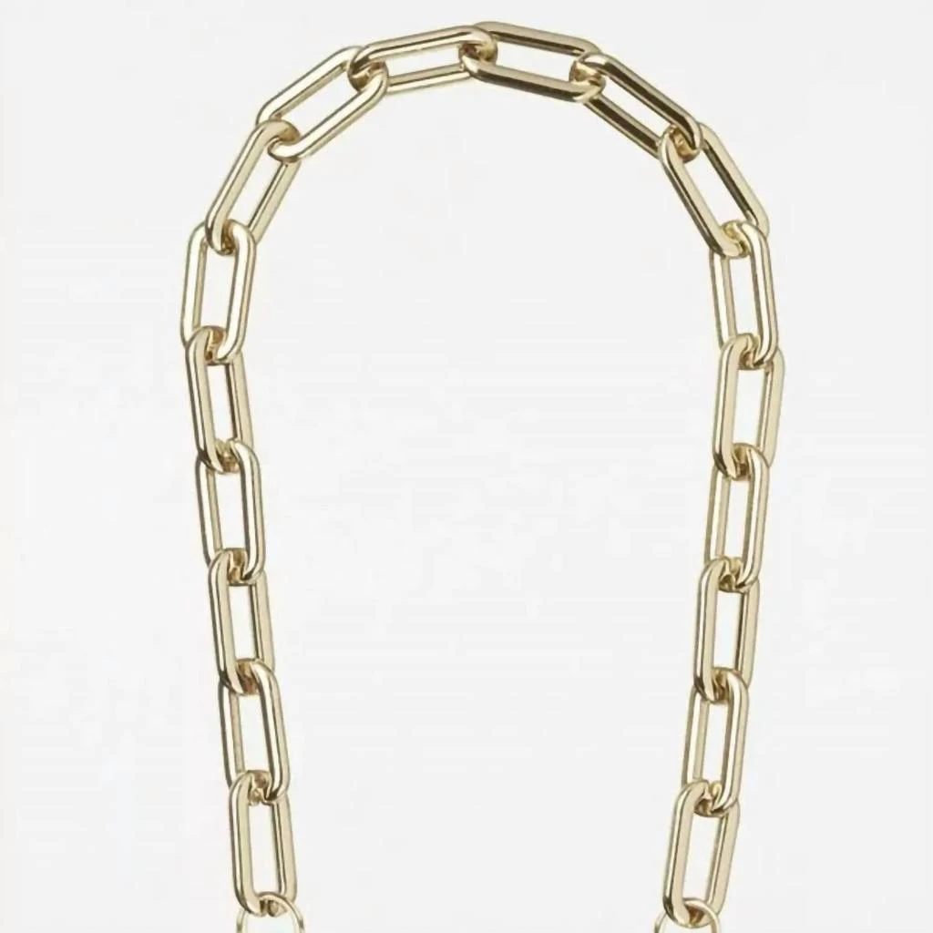 商品LaCoqueFrancaise|Billy Short Chain In Gold,价格¥328,第2张图片详细描述