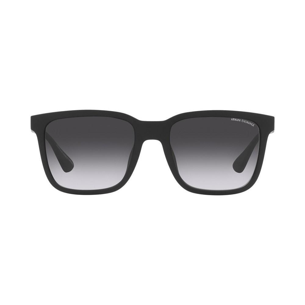商品Armani Exchange|Men's Sunglasses, AX4112SU 55,价格¥616,第4张图片详细描述