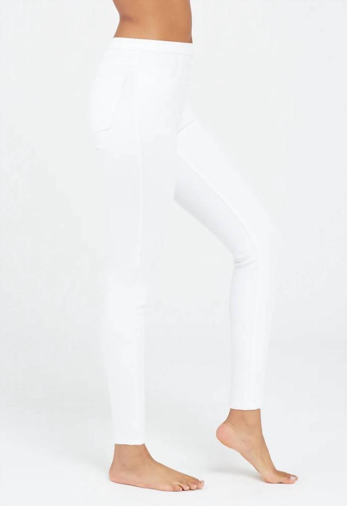 Jean-Ish Ankle Leggings In White商品第3张图片规格展示