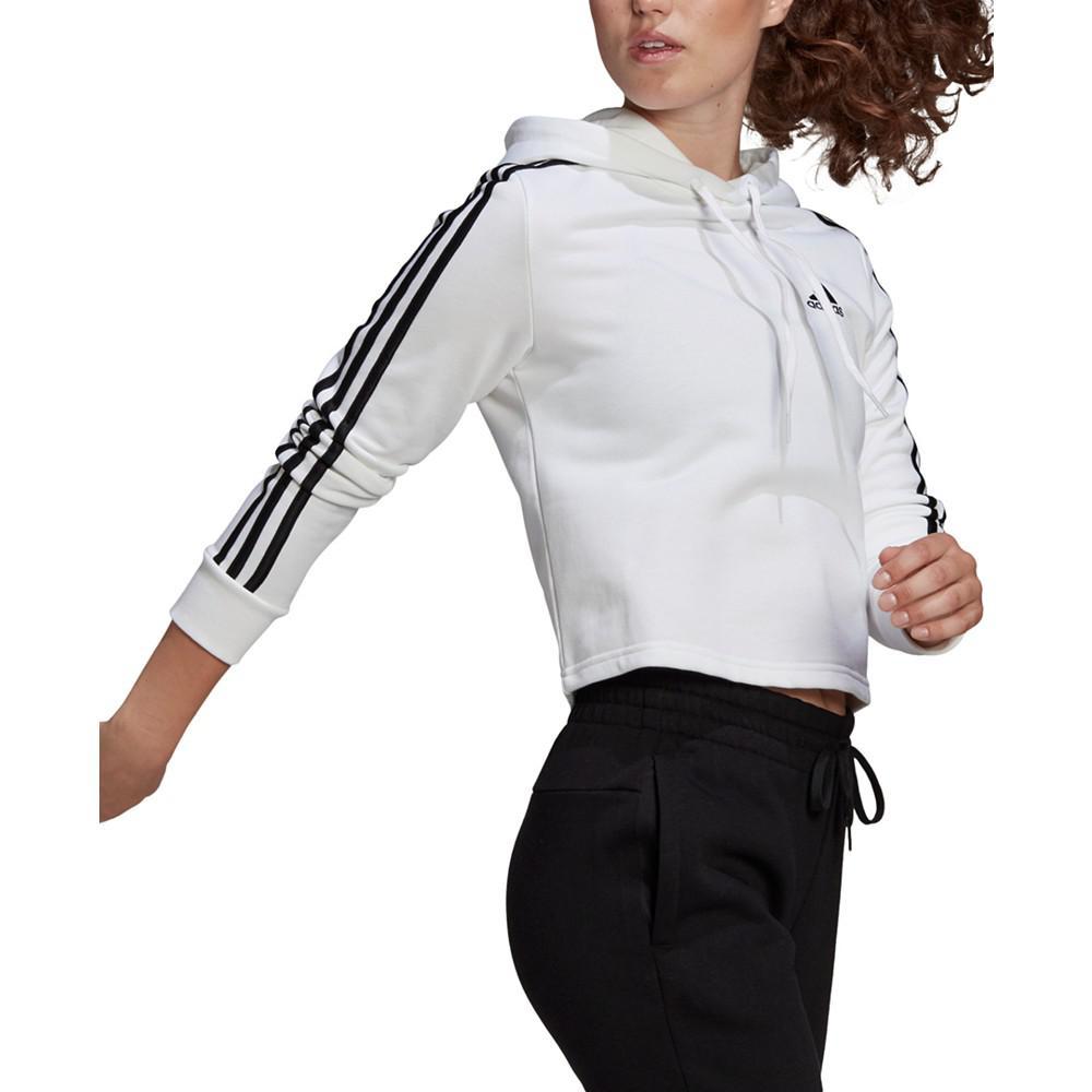 商品Adidas|Women's Essentials Cropped Hooded Sweatshirt,价格¥283,第5张图片详细描述