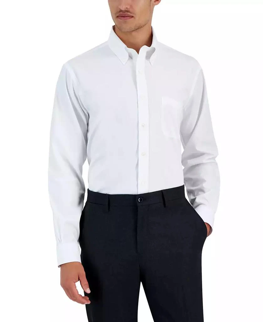 商品Brooks Brothers|Men's Regular Fit Non-Iron Solid Dress Shirts,价格¥686,第1张图片