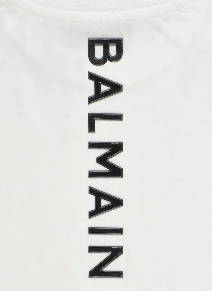 商品Balmain|Balmain Kids Logo Printed Crewneck T-Shirt,价格¥1093,第3张图片详细描述