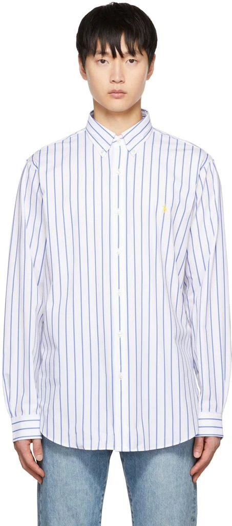 商品Ralph Lauren|White Striped Shirt,价格¥553,第1张图片