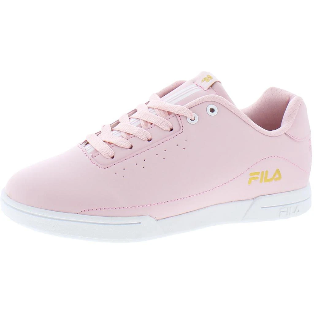 商品Fila|Fila Womens Wisteria Faux Leather Logo Athletic Shoes,价格¥161,第1张图片