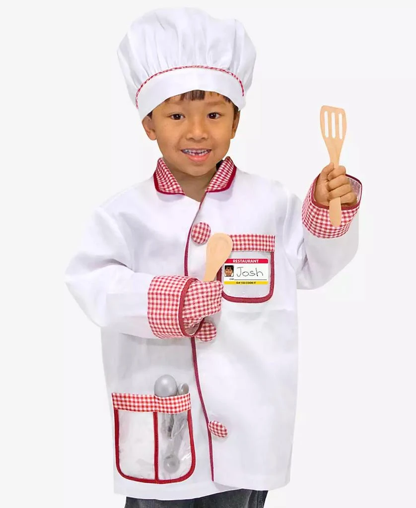 商品Melissa & Doug|Melissa & Doug Kids Costume, Chef Role Play Costume Set,价格¥240,第1张图片