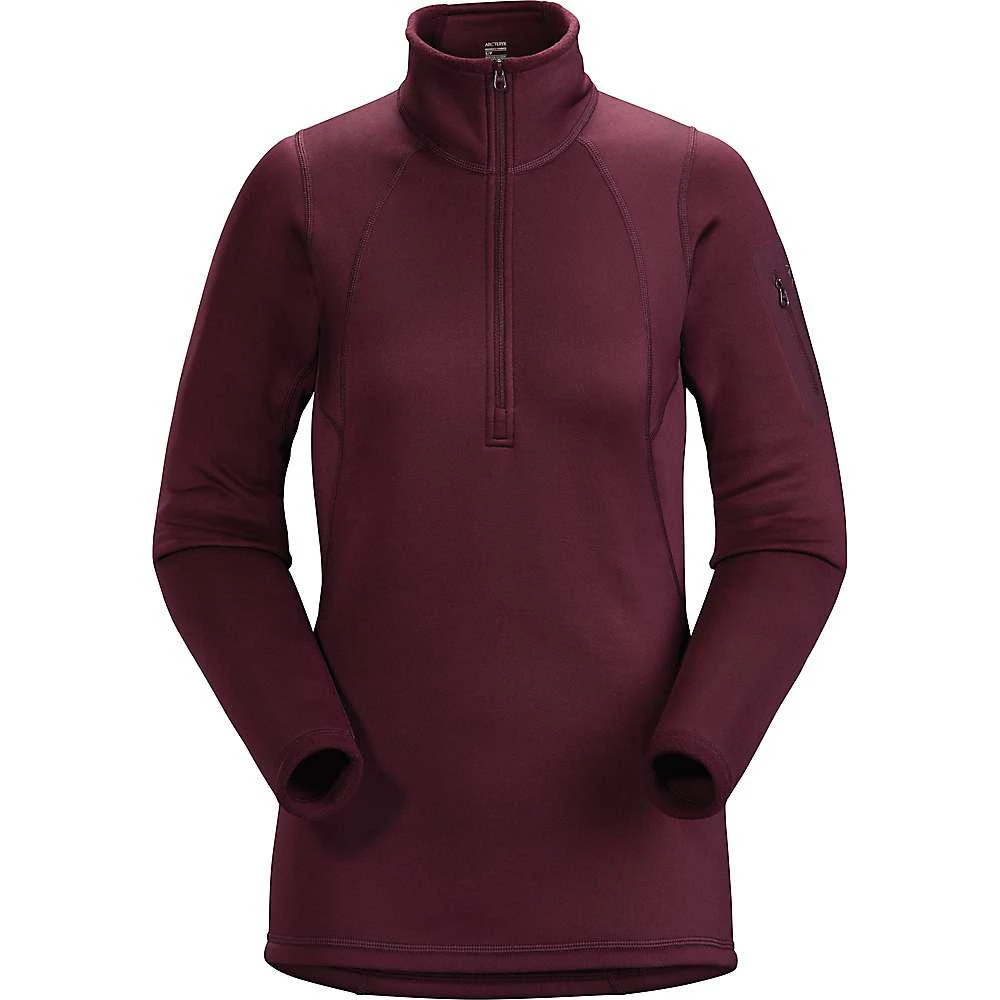 商品Arc'teryx|Arcteryx Women's RHO AR Zip Neck,价格¥1203,第2张图片详细描述