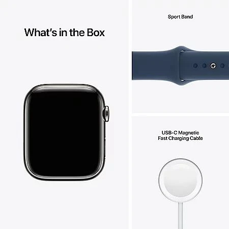 Apple Watch Series 7 Stainless Steel 45mm GPS + Cellular, Choose Color 商品