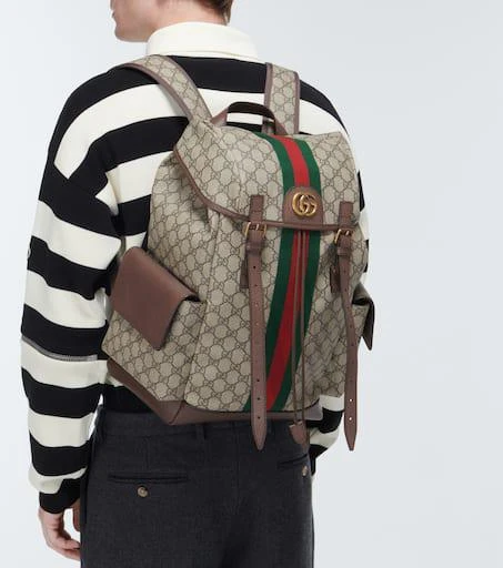 商品Gucci|Ophidia GG M号双肩包,价格¥24198,第2张图片详细描述