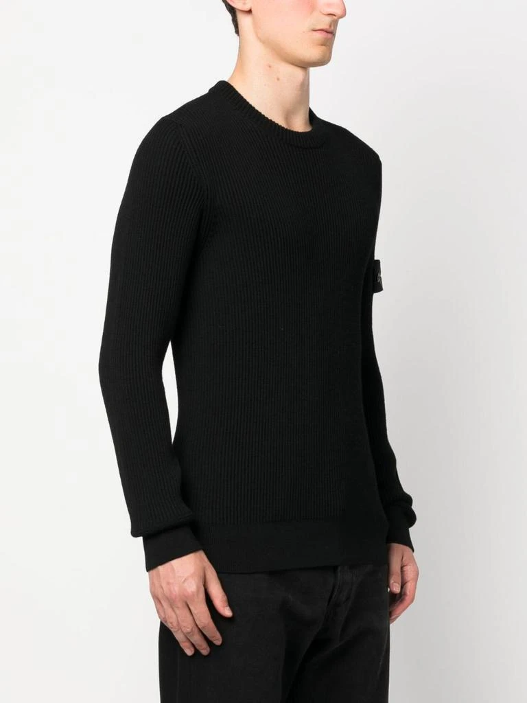 商品Stone Island|STONE ISLAND - Wool Pullover With Logo,价格¥2690,第5张图片详细描述