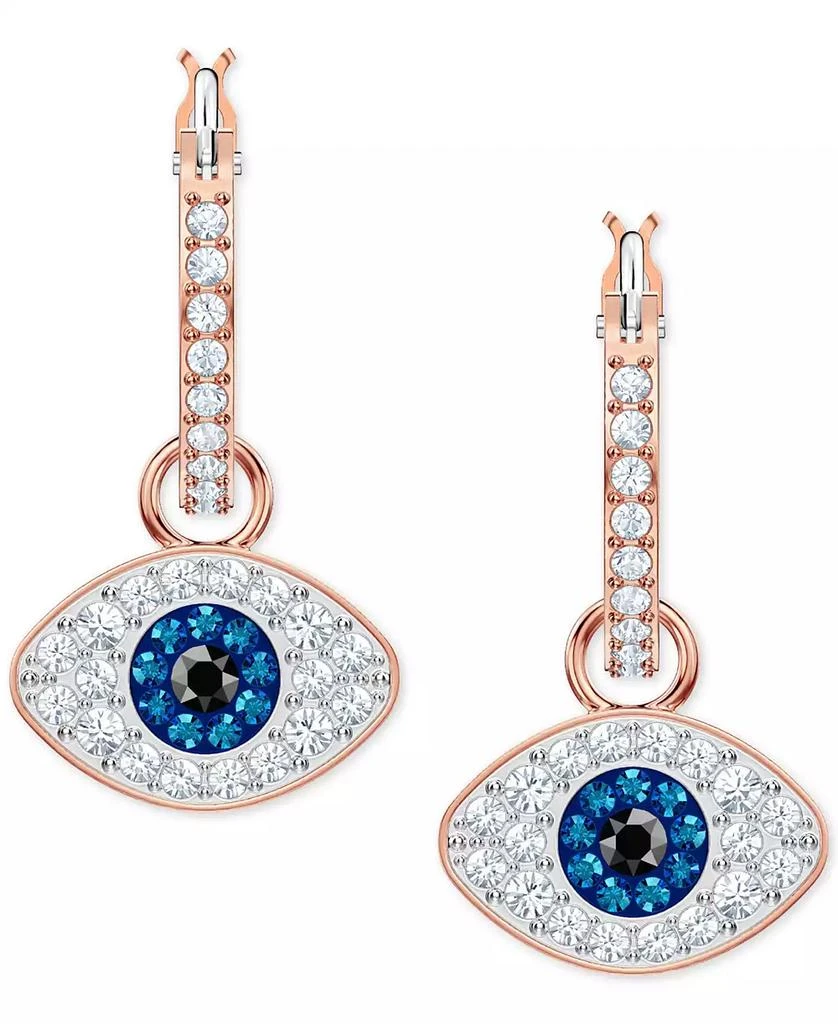 商品Swarovski|女款时尚 邪恶之眼圈状耳环恶魔之眼圈状耳环恶魔之眼,价格¥717,第2张图片详细描述