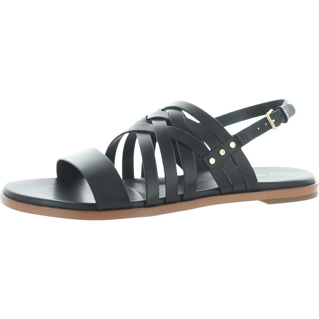 商品Cole Haan|Cole Haan Francie Women's Leather Strappy Adjustable Slingback Sandals,价格¥149,第1张图片