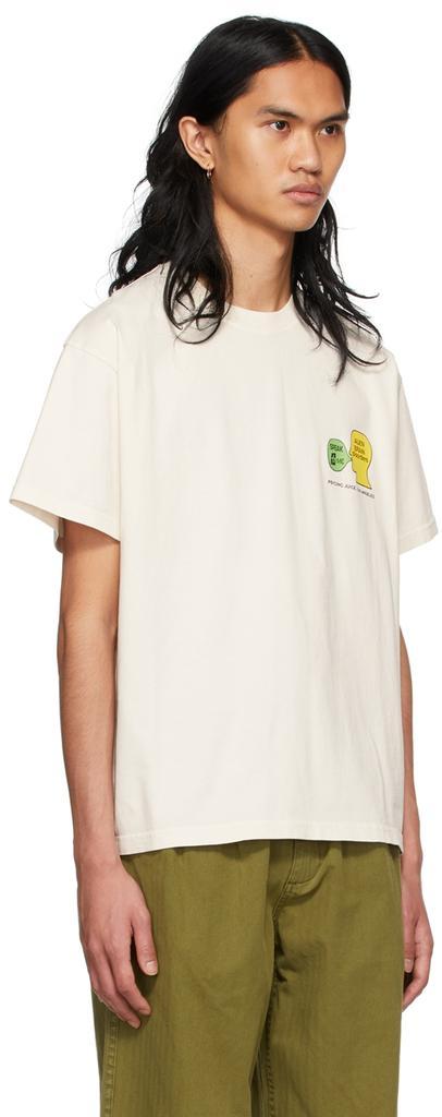 商品Brain Dead|Beige Psychic Juice T-Shirt,价格¥449,第4张图片详细描述