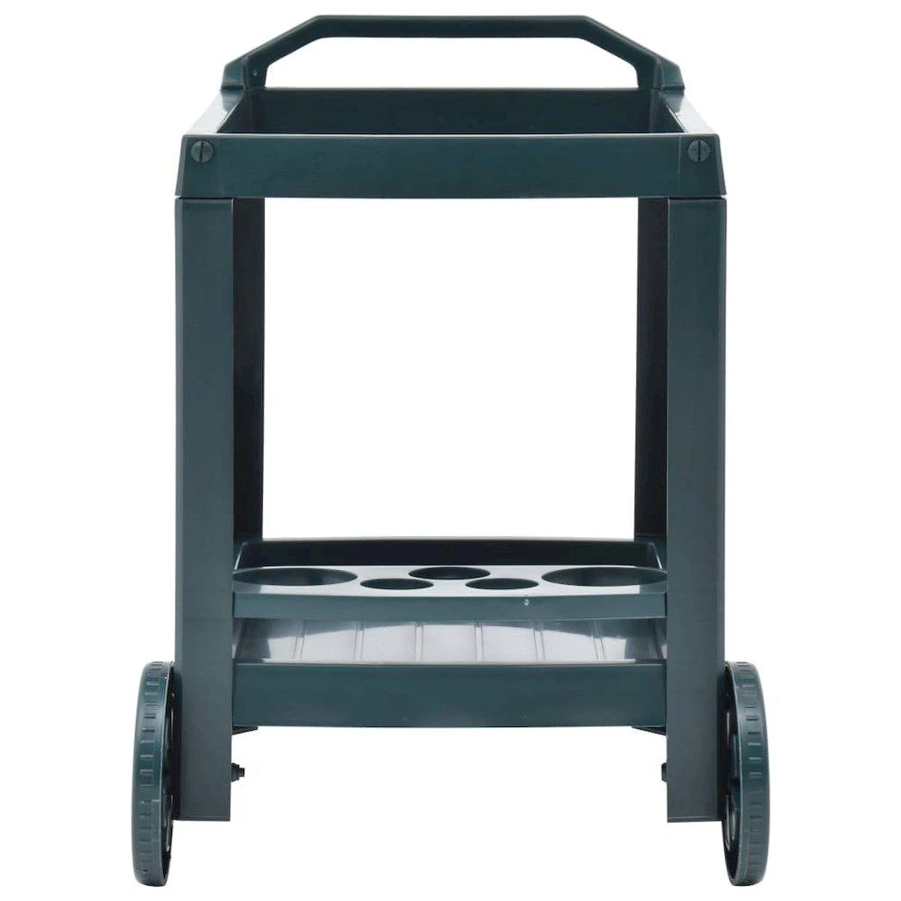 商品vidaXL|Beverage Cart Green 27.2"x20.9"x28.3" Plastic, 48812,价格¥886,第4张图片详细描述