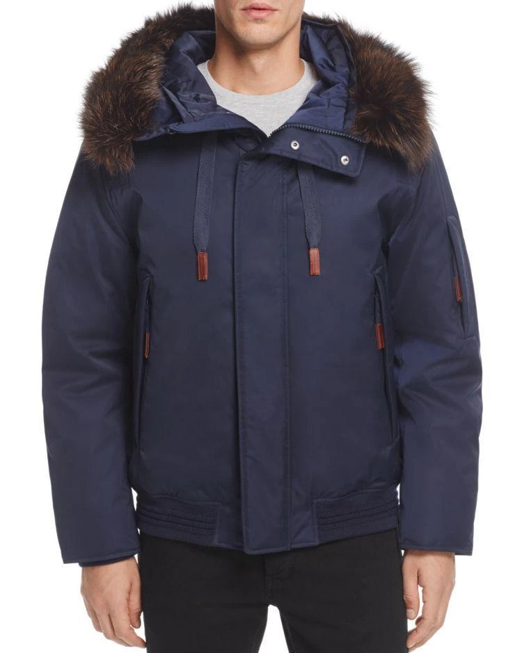 商品Andrew Marc|Alpine Hooded Bomber Jacket,价格¥4500,第1张图片