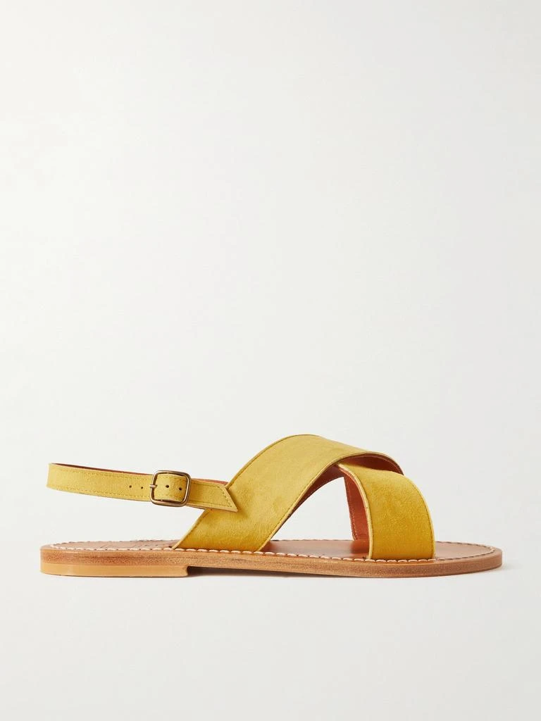 商品K JACQUES ST TROPEZ|Osorno 绒面革露跟凉鞋  - IT35,价格¥952,第1张图片