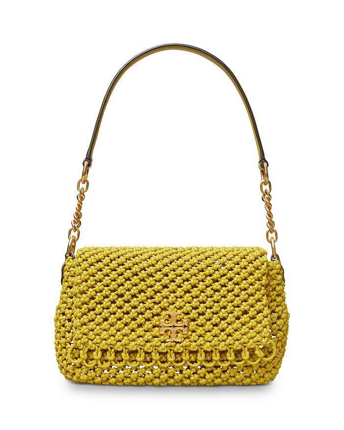 商品Tory Burch|Kira Small Woven Leather Shoulder Bag,价格¥5134,第3张图片详细描述