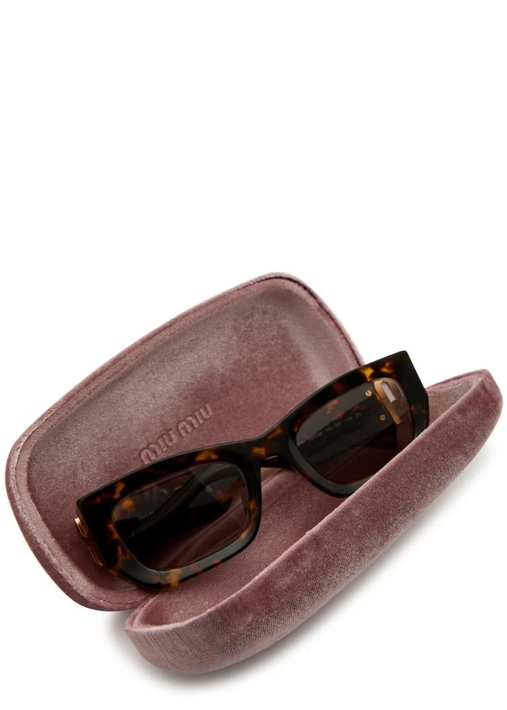 商品Miu Miu|Glimpse cat-eye sunglasses,价格¥3858,第4张图片详细描述