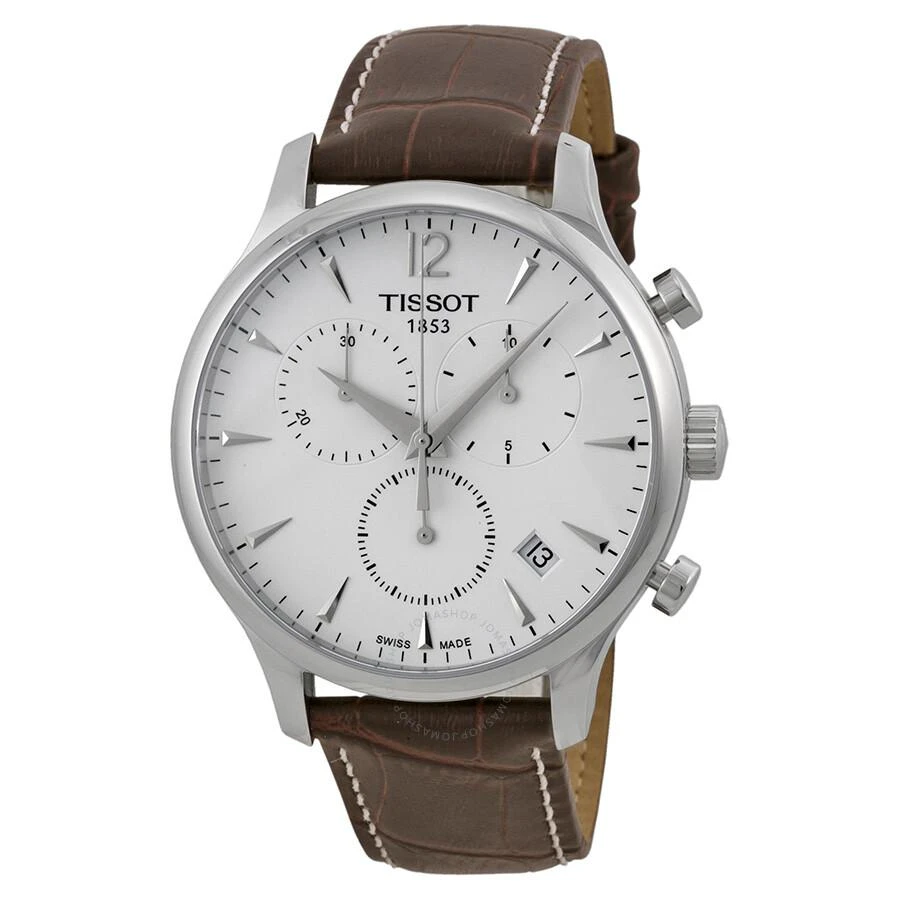 商品Tissot|T Classic Tradition Chronograph Men's Watch T0636171603700,价格¥2372,第1张图片