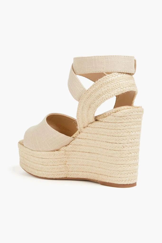 商品Sam Edelman|Vada canvas espadrille wedge sandals,价格¥709,第3张图片详细描述
