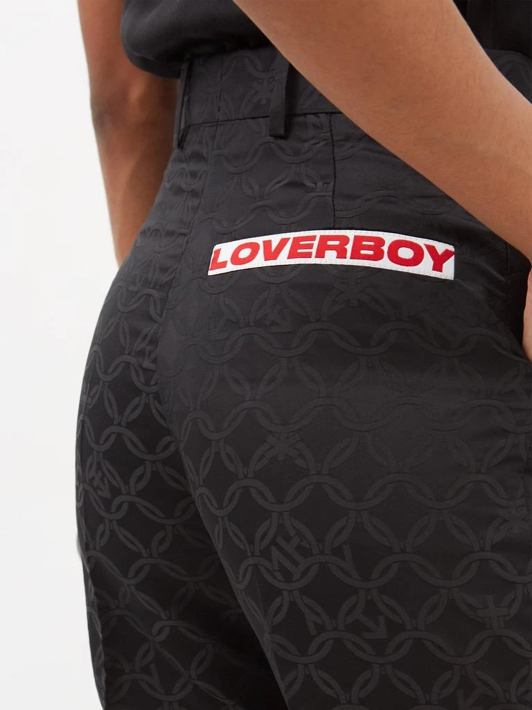 商品Charles Jeffrey Loverboy|They Them geometric-jacquard twill suit trousers,价格¥2366,第4张图片详细描述