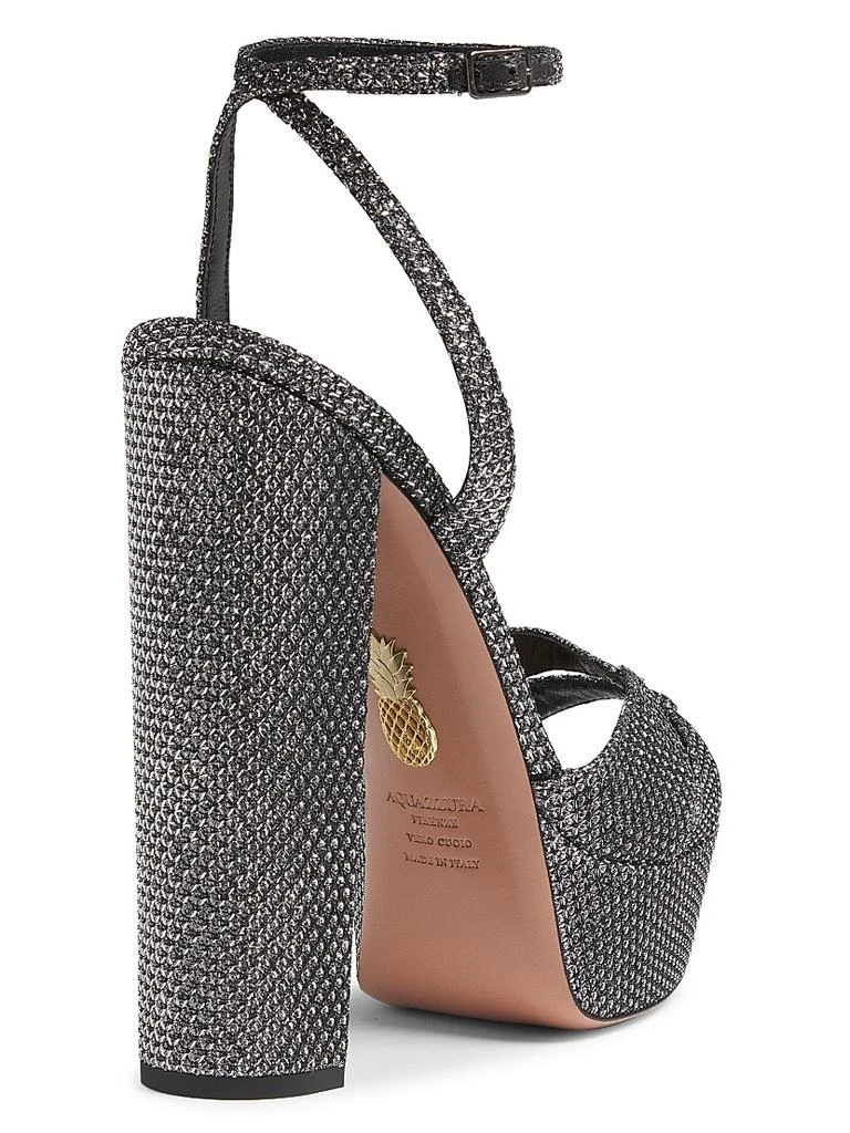 商品Aquazzura|Sinner Plateau 140MM Sandals,价格¥2827,第3张图片详细描述