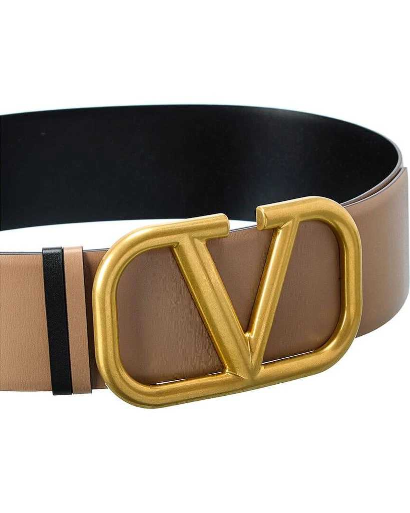 商品Valentino|VLogo 70mm Reversible Leather Belt,价格¥5537,第2张图片详细描述