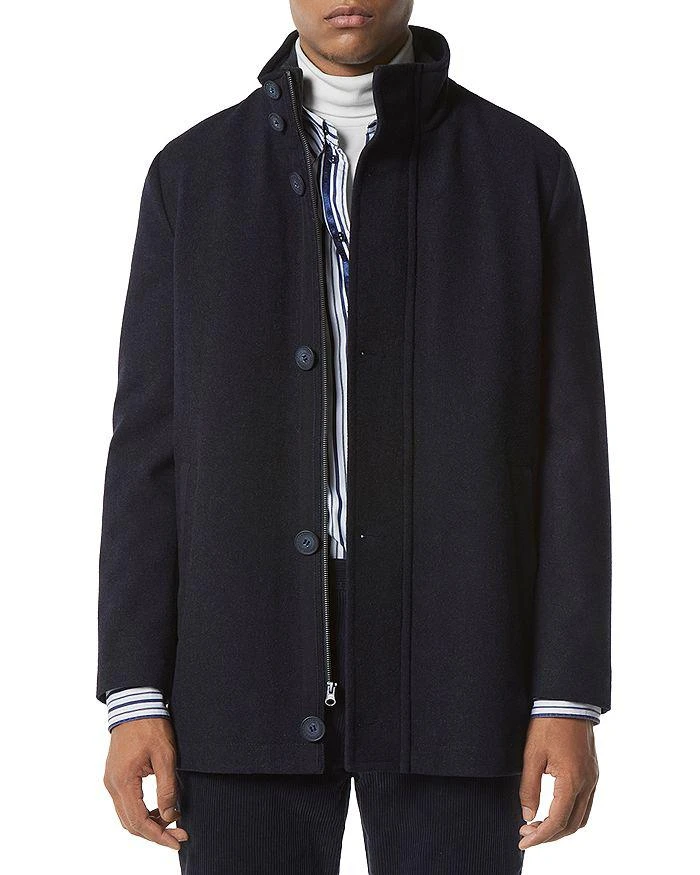商品Andrew Marc|Dorsey Melton Car Coat,价格¥2216,第1张图片