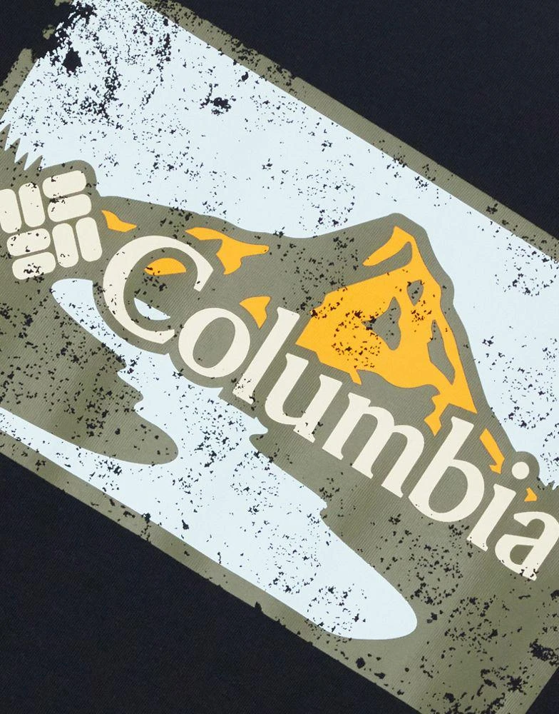 商品Columbia|Columbia Rapid Ridge back print t-shirt in black ,价格¥187,第3张图片详细描述