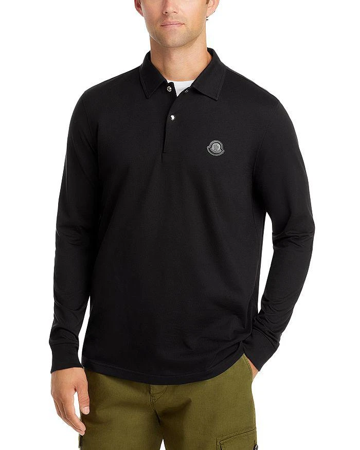 商品Moncler|Long Sleeve Polo Shirt,价格¥4195,第1张图片详细描述