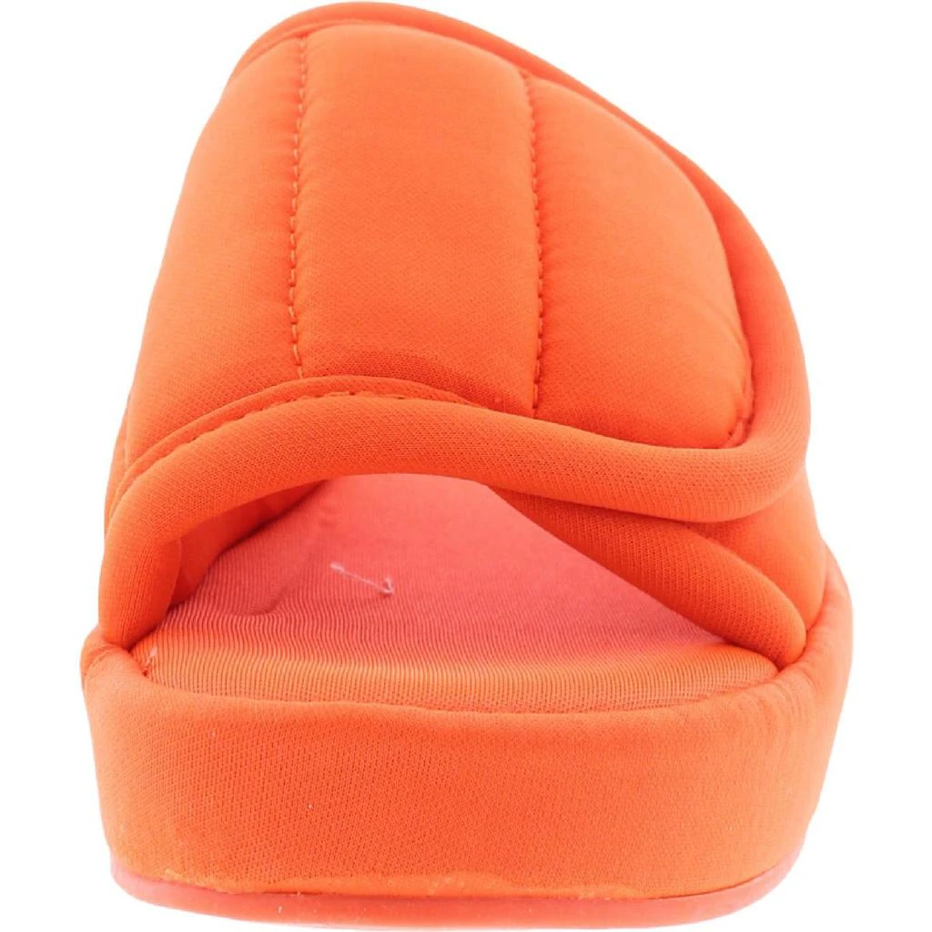 商品Nine West|Nine West Womens Lounge 2 Padded Insole Wedge Slide Sandals,价格¥46,第4张图片详细描述