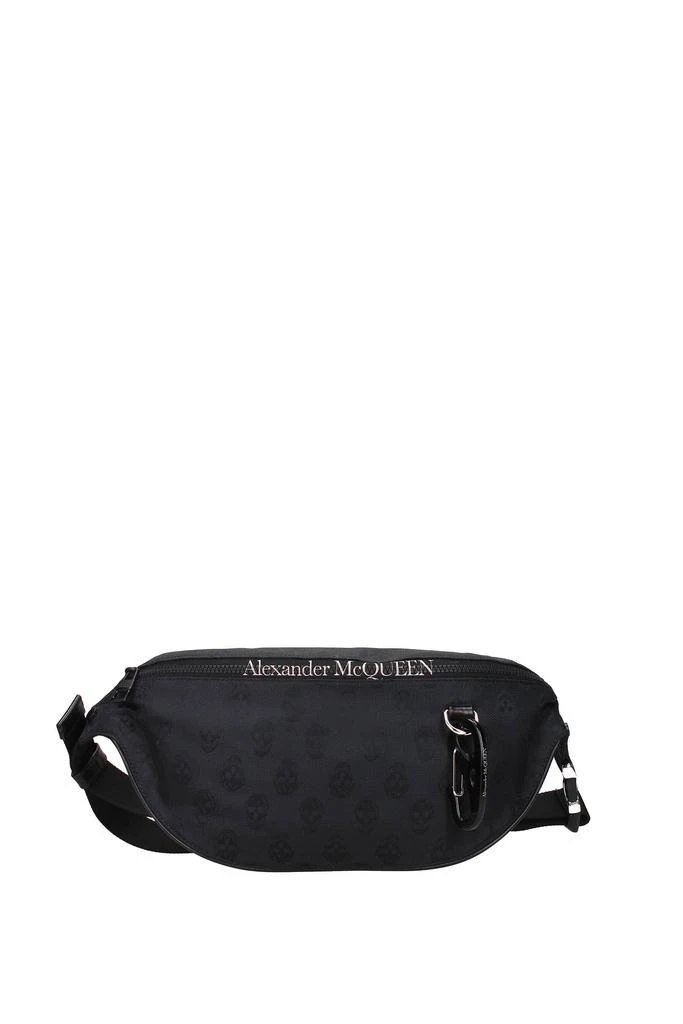 商品Alexander McQueen|Backpack and bumbags Fabric Black,价格¥2883,第1张图片