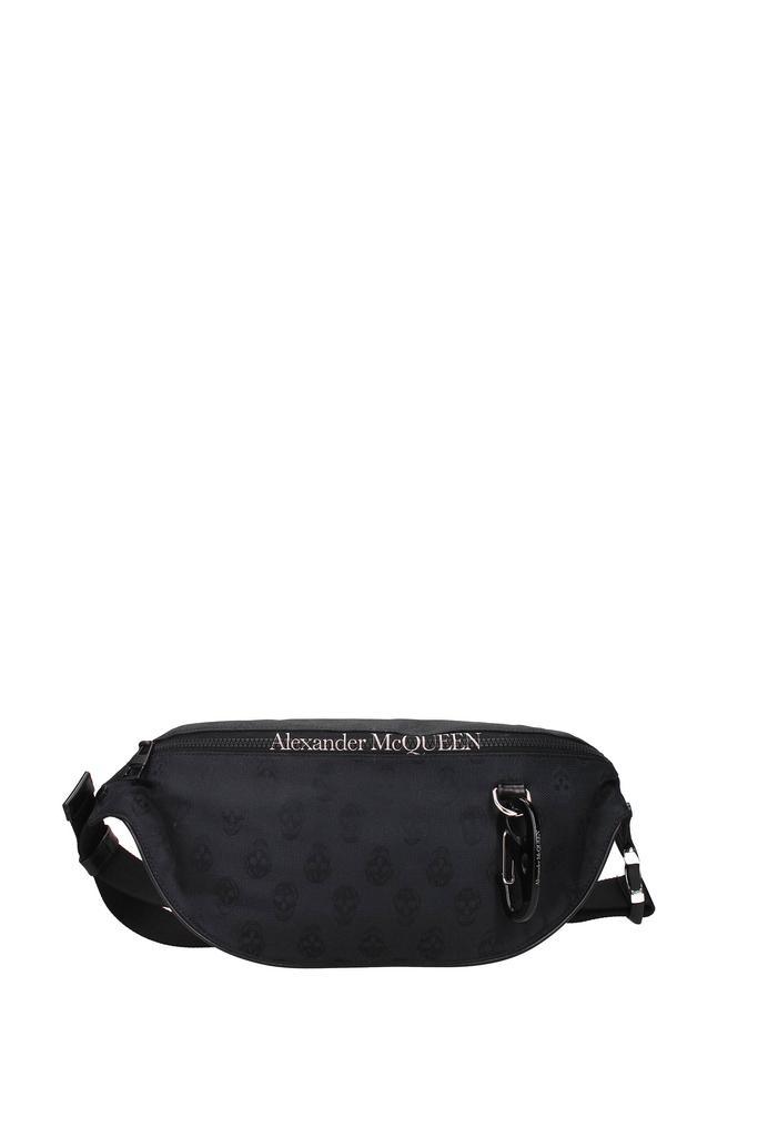 商品Alexander McQueen|Backpack and bumbags Fabric Black,价格¥2766,第1张图片