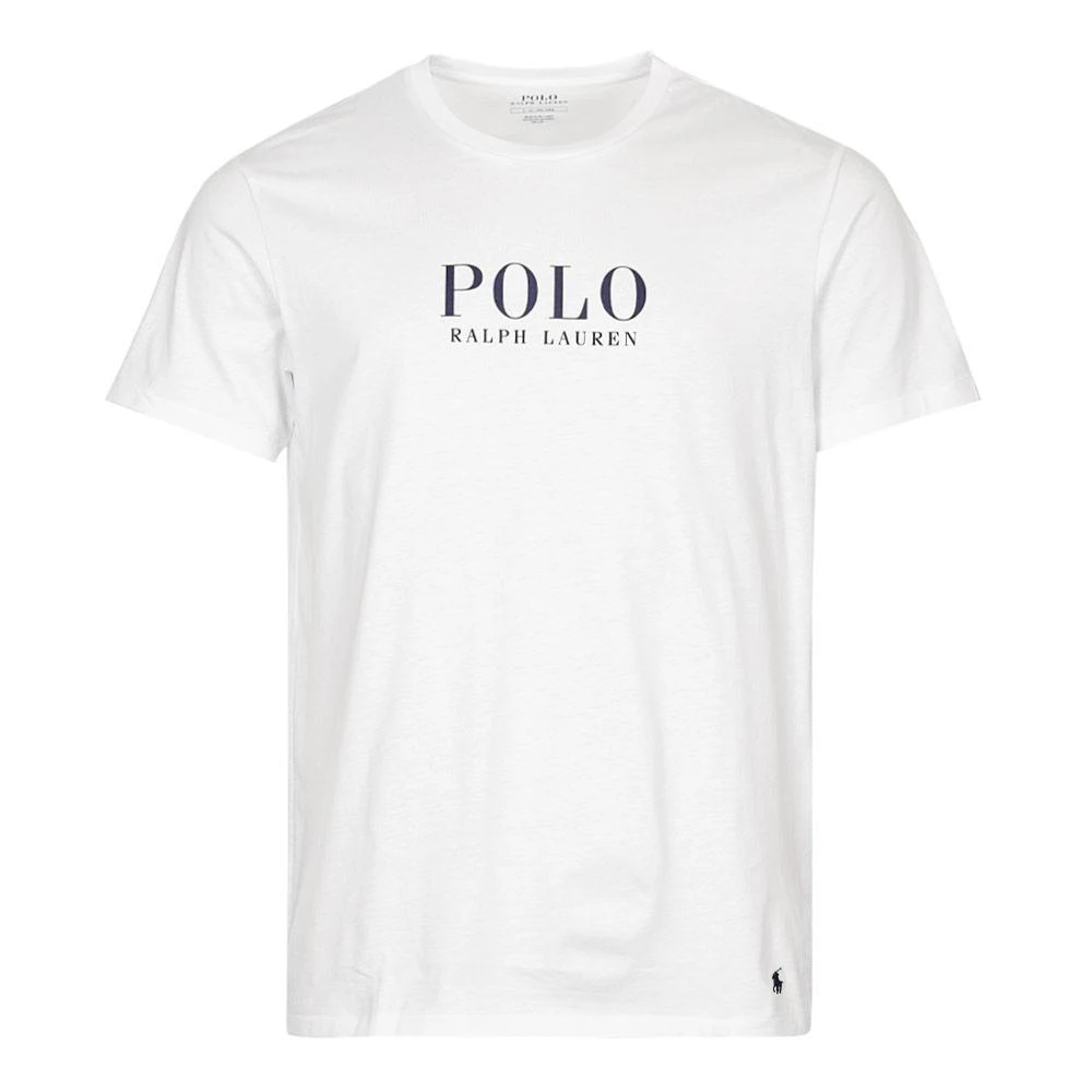 商品Ralph Lauren|Polo Ralph Lauren Crew Sleep Top - White,价格¥270,第1张图片